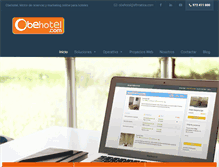 Tablet Screenshot of obehotel.com